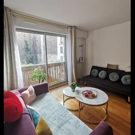 Cosy 50sqm Flat At Eiffel Tower And Parc Expos With Parking * 파리