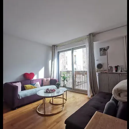 Cosy 50sqm Flat At Eiffel Tower And Parc Expos With Parking Appartement *